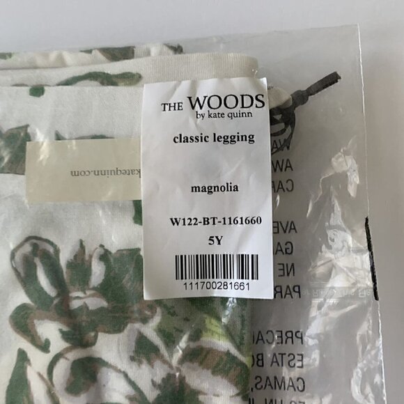 Kate Quinn The Woods Magnolia Leggings 5T - Picture 7 of 8